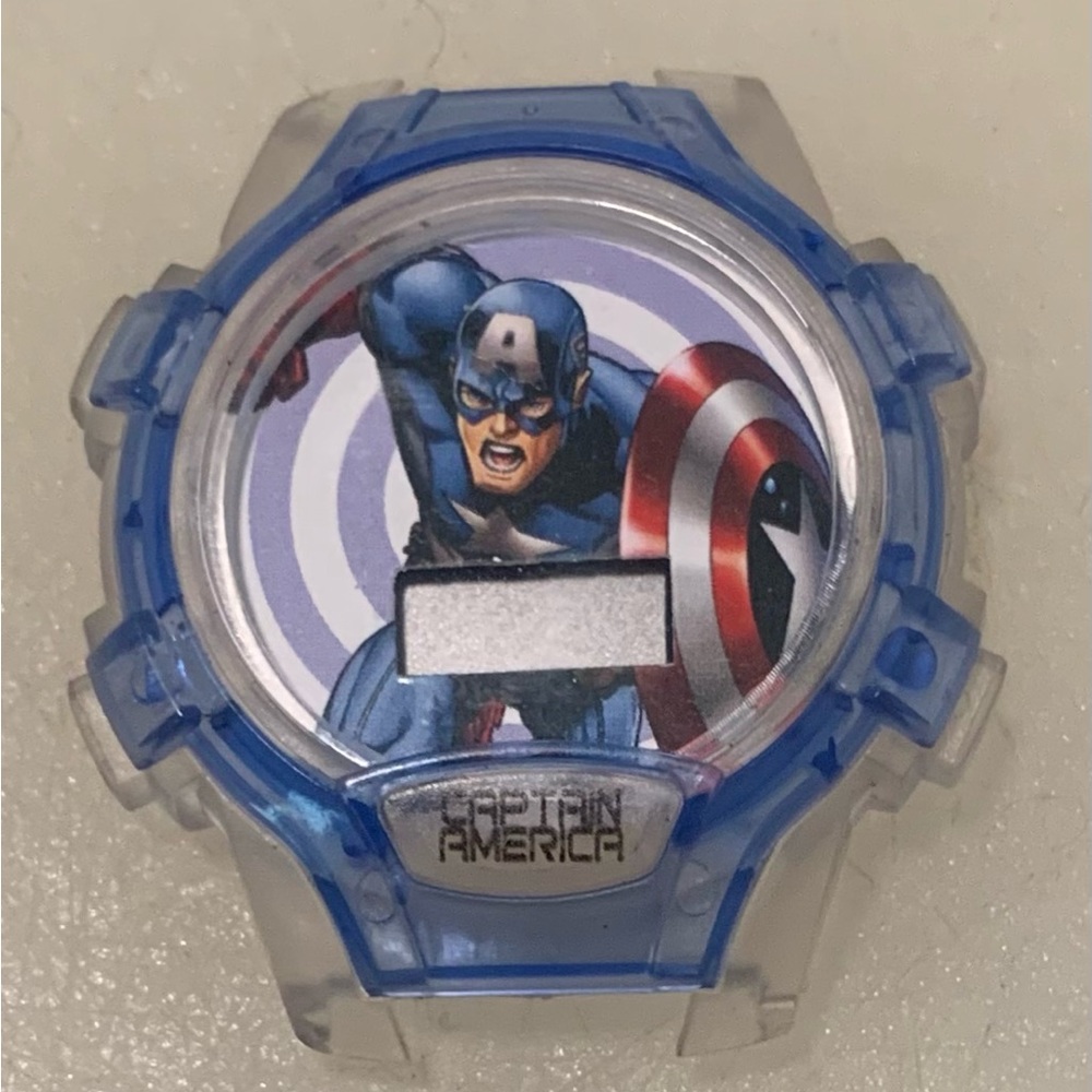 Marvel Kids Watch Backplate - Light Blue and Green Accents 2010